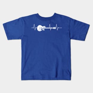 Guitar Hearbeat Kids T-Shirt